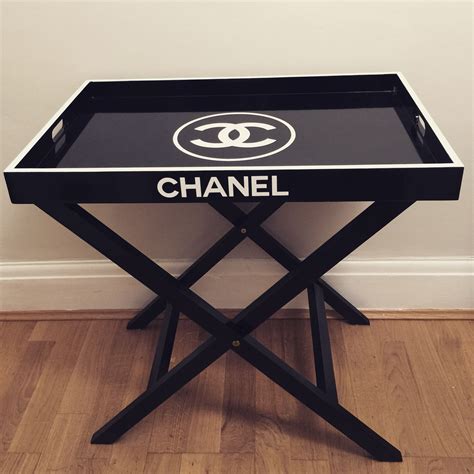 chanel replica tray table|chanel dupe leather.